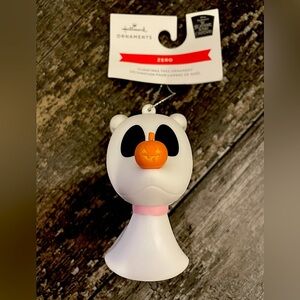 Hallmark ZERO NIGHTMARE BEFORE CHRISTMAS Ornament (Halloween) NWT